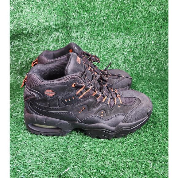Harley-Davidson® Men's Crossroads II Lace Up Black Hiking Boots Shoes Size 10.5